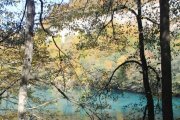 Черекская Теснина, Голубое озеро и купание